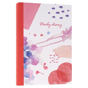 台湾珠友手帐内芯B6横线空白笔记本A5每日记事本A6方格周计划本一日一页手账本补充内页不带日历自填式日程本