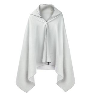 鸿星尔克冬训保暖浴袍速干游泳便携披衣斗篷可穿式连帽浴巾吸水巾