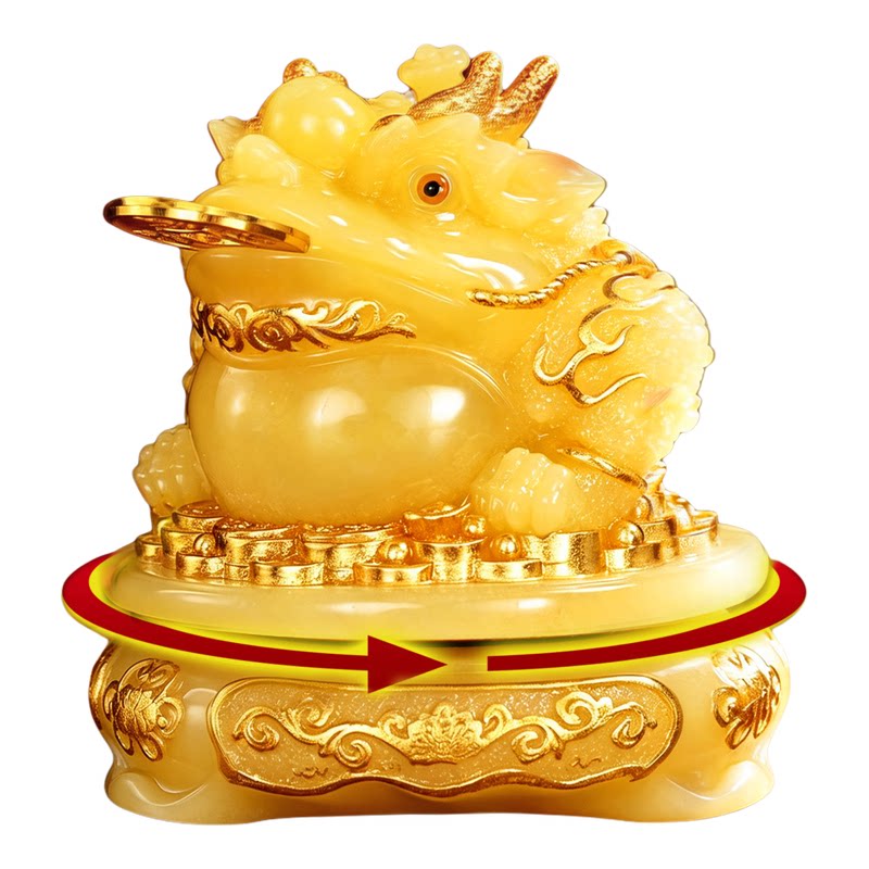 金蟾招财摆件招财进宝三足蟾蜍金蝉朋友公司送礼高档商务开业礼物