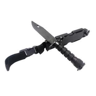 M9橡胶软刀军迷影视仿真短刀塑料儿童玩具可挂腰带上武术训练匕首