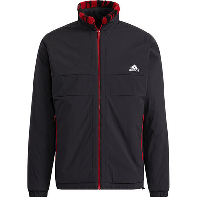 阿迪达斯男子双面穿摇粒绒外套