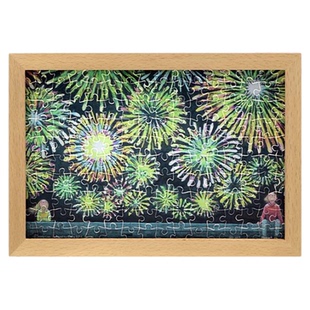 3D-JP几米迷你160片创意灯光画拼图新年礼物床头灯此刻同一场烟火