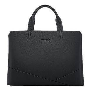 英皇保罗手提公文包男款商务男士包包2025新款上班出差通勤包定制