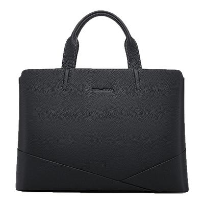 英皇保罗商务轻便真皮手提公文包