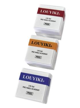 LOUYIKI美甲三原色黑白高饱和
