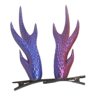 敖闰龙角同款儿童款亲子款发卡cos道具表演头饰发夹哪吒2闹海配饰