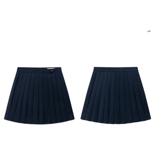 东京岁时记jk粉撞绀海军风水手服小个子学院风绀色半裙制服套装女