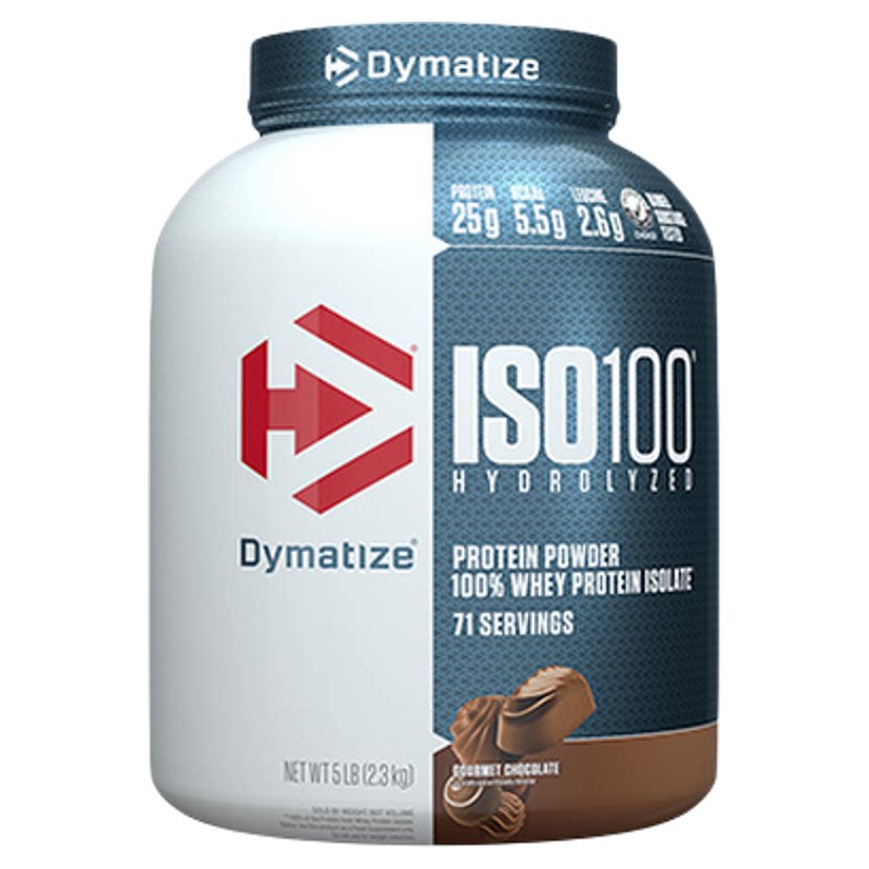 Dymatize狄马泰斯蛋白粉5磅水解分离乳清蛋白质粉狄马泰斯ISO100