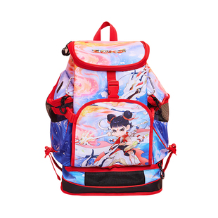 洲克双肩包专业游泳包哪吒儿童书包干湿分离收纳包训练包背包