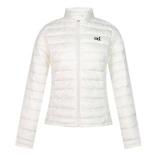 LK STORE LKOD新款od字母爱心印花修身女装排骨服基础保暖羽绒服