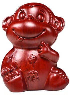 黑檀木雕刻东方伟人摆件客厅