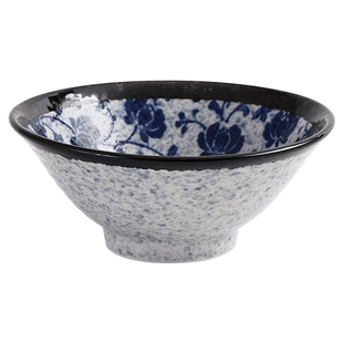 千代源日式舞兰餐具 日本面碗钵碗汤碗家用碗小脚五寸七寸斗笠碗