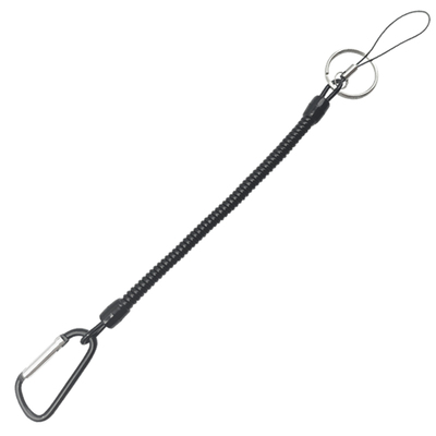 弹簧绳钥匙扣手机防丢防盗门禁卡钥匙伸缩绳弹力绳挂绳弹簧钥匙链