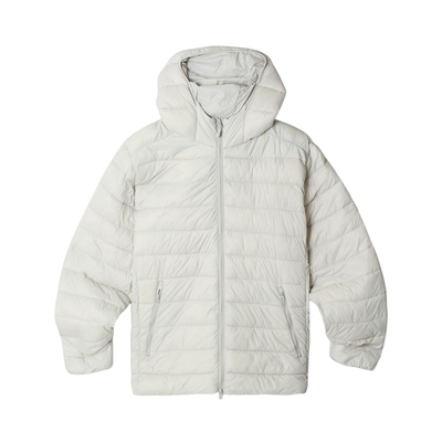 SPAO冬季新品纯色连帽棉服外套