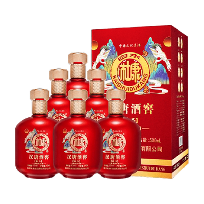 白水杜康52度浓香白酒回味悠长