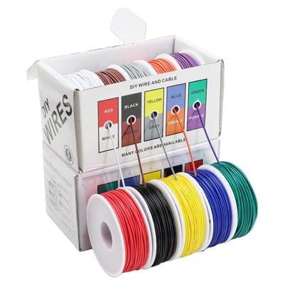 美标1007电子线DIY小轴装彩盒装