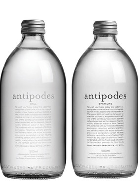 新西兰进口antipodes矿泉水瓶装
