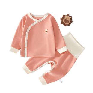 婴儿衣服秋季分体保暖套装女宝宝秋装内衣秋冬季贴身秋衣秋裤a类9