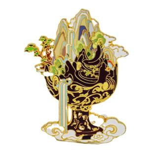 河北博物院汉意仙山错金博山炉冰箱贴博物馆文创礼品国宝装饰磁吸