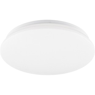 雷士led吸顶灯18w卧室阳台灯12w亚克力面包灯白色24w3000K4000K