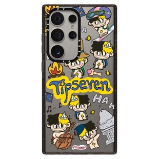 Tipseven鼠鼠魔镜手机壳Magsafe亚克力磁吸适用于三星S25ultra/S25/S24/S23ultra防摔保护壳可爱卡通个性创意