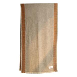 AI家意式奢暖松弛 斜纹老钱风纯山羊绒围巾 早冬季外搭披肩