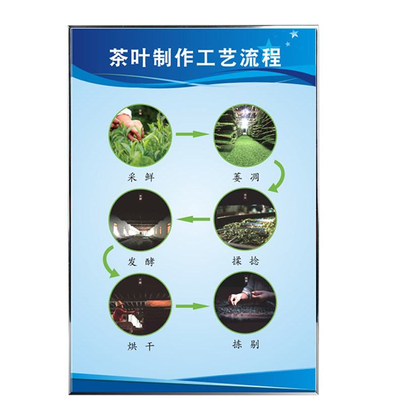 KT板茶厂车间制度规范审评室