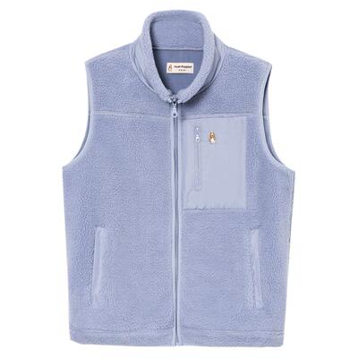 摇粒绒马甲暇步士立领