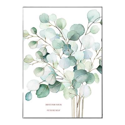 北欧风小清新植物餐厅装饰画摆件