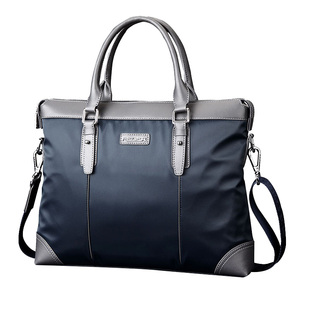 斐格男士手提包单肩包牛津布斜挎包包帆布背包潮商务通勤公文包男