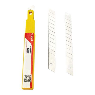 欧标（MATE-IST） 美工刀片 替换刀片 9mm小号B2460 1盒