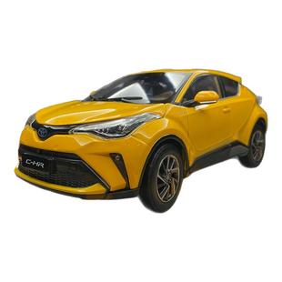 2021款 原厂广汽丰田C-HR CHR 1:18 SUV 仿真合金汽车模型 收藏
