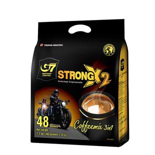 G7coffee越南原装正品罗布斯塔豆速溶咖啡3合1浓醇版双倍提神 甜