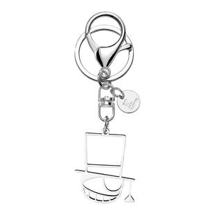 名侦探柯南怪盗基德头像金属钥匙扣二次元挂件礼物学生书包包挂饰