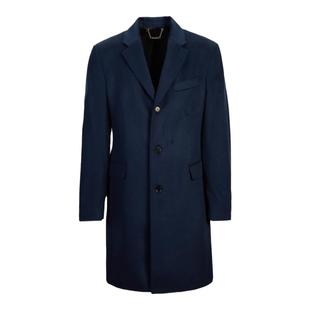 GOBI戈壁秋冬简约休闲商务风中长款羊绒大衣男士毛呢外套MC01