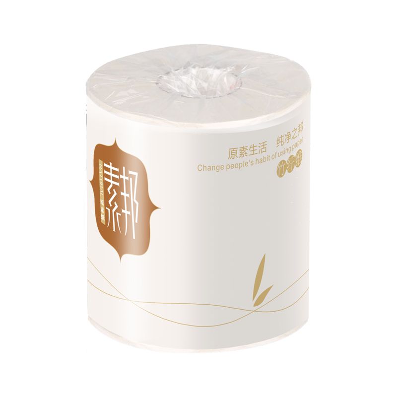 卫生不易破4层本色纸巾实惠装