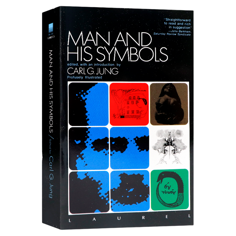 人及其象征 英文原版 Man and His Symbols 潜意识与梦境密码的心理学入门 适合心理学爱好者和寻求自我成长的读者 平装