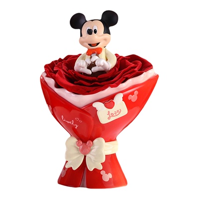 迪士尼米奇米妮萌友cp永生花盲盒