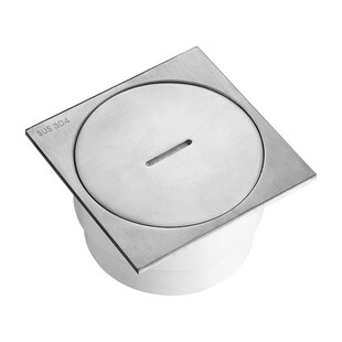 304不锈钢清扫口DN50/75/110 地面检修口地漏阳台排水管工程加厚