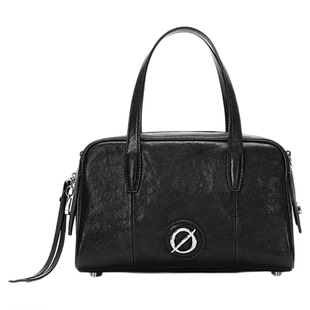 JTB万物波士顿包.新款植鞣羊皮保龄球包通勤手提包轻奢质感斜挎包