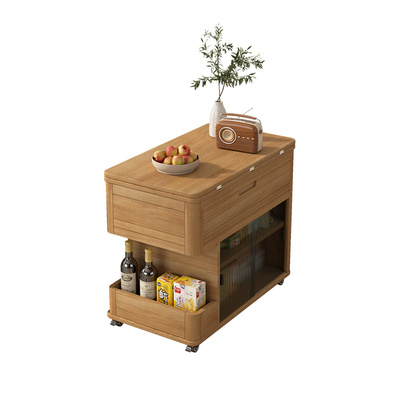 茶几折叠多功能小桌子小户型客厅边柜家用可移动推车沙发边几