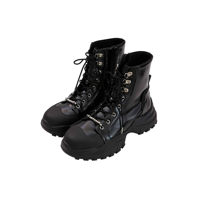 AMERI户外登山风厚底舒适马丁靴