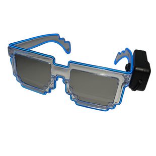 发光眼镜led炫酷墨镜演唱会蹦迪酒吧气氛搞怪拍照直播表演道具