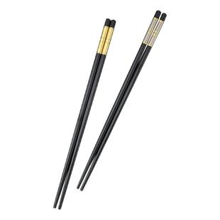 高端合金筷子家用高档轻奢耐高温酒店商用餐饮食品级抗菌防霉筷子