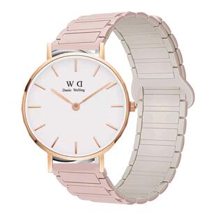 适用DW手表28mm表带表盘36mm表带女款磁吸扣表带链男款40MM时尚