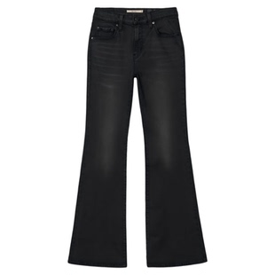 Levi's李维斯冬暖系列女士美式复古726加绒高腰喇叭修身牛仔裤