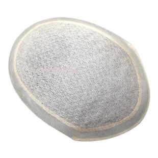 男士假发npu递针手工钩织真人发丝隐形无痕整顶补发短直发轻薄透