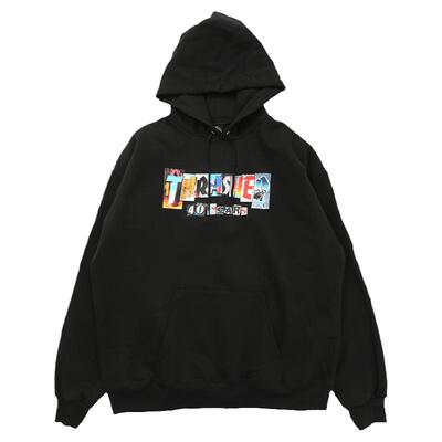 thrasher玩艺40周年胸前连帽卫衣