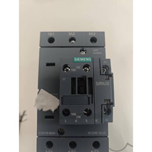 议价可维修全新西门子SIRIUS接触器型号3RT20451AL20原装正品外观