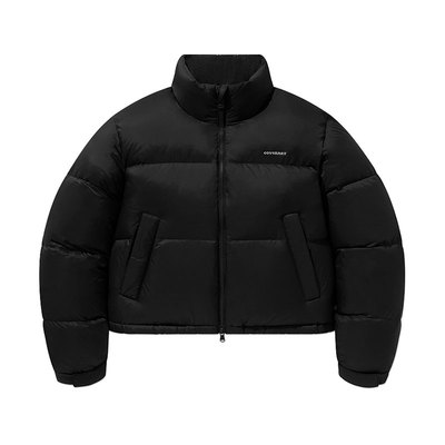 COVERNAT韩国新款黑色羽绒服